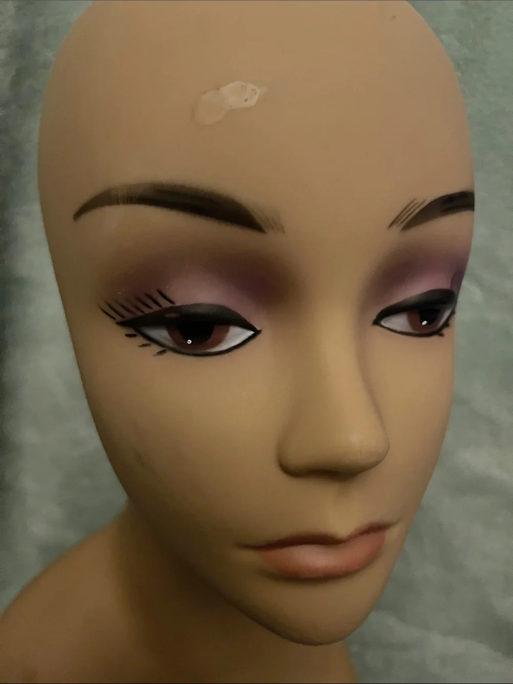 Enstyle Female Mannequin Head Display - Tan